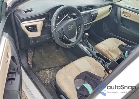 2016 Toyota Corolla Le z USA, uszkodzony, nr VIN 2T1BURHE5GC585403